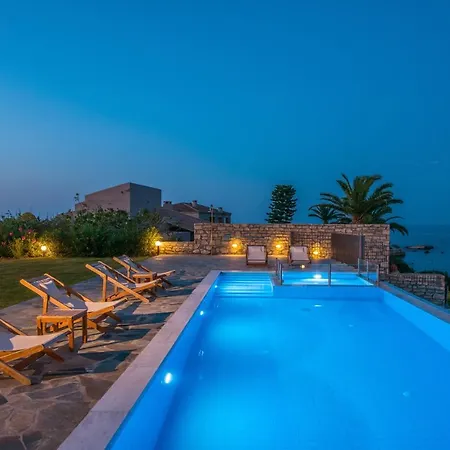 Almyra Seaside Villa With Private Pool - Sleeps 9