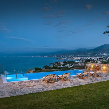 Almyra Seaside Villa With Private Pool - Sleeps 9