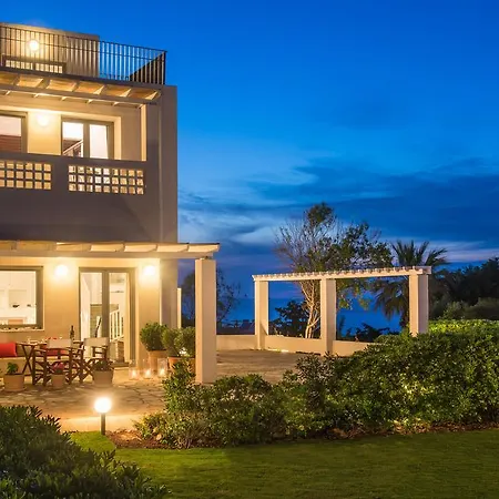 Almyra Seaside Villa With Private Pool - Sleeps 9 Holiday home *